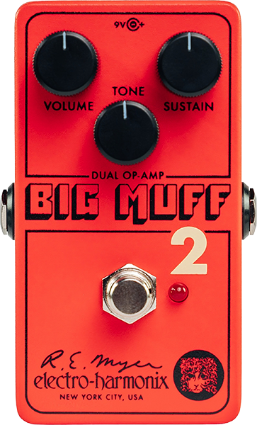 Electro Harmonix Big Muff Pi 2 - Overdrive, distortion & fuzz effect pedal - Main picture