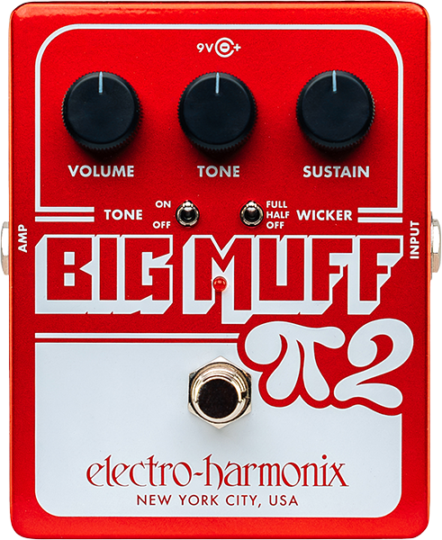 Electro Harmonix Big Muff Pi 2 Tone Wicker - Overdrive, distortion & fuzz effect pedal - Main picture