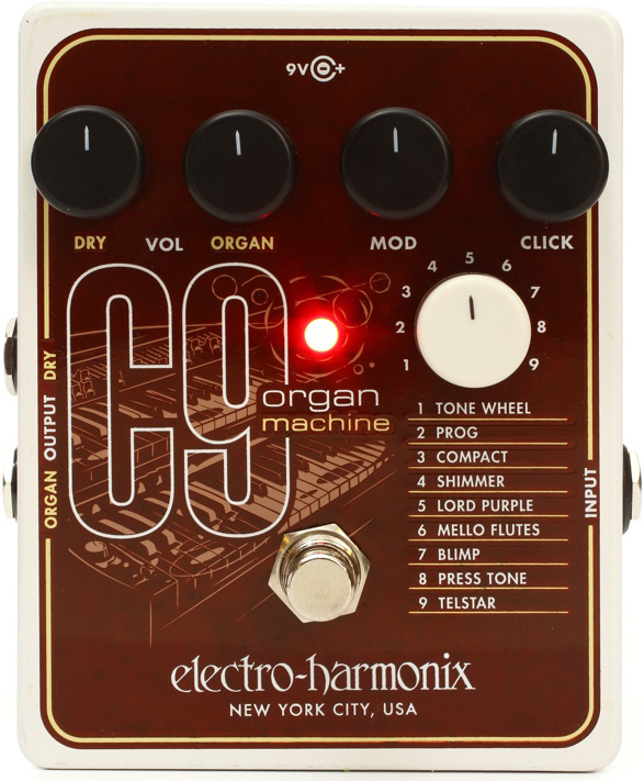 Electro Harmonix C9 Organ Machine - Harmonizer effect pedal - Main picture