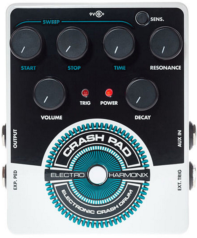 Electro Harmonix Crash Pad - Compressor, sustain & noise gate effect pedal - Main picture