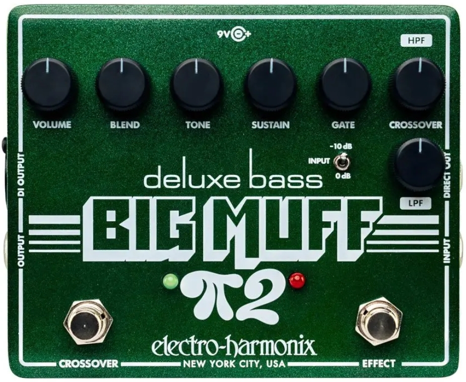 Electro Harmonix Deluxe Bass Big Muff Pi 2 Fuzz - Overdrive, distortion, fuzz effect pedal for bass - Main picture