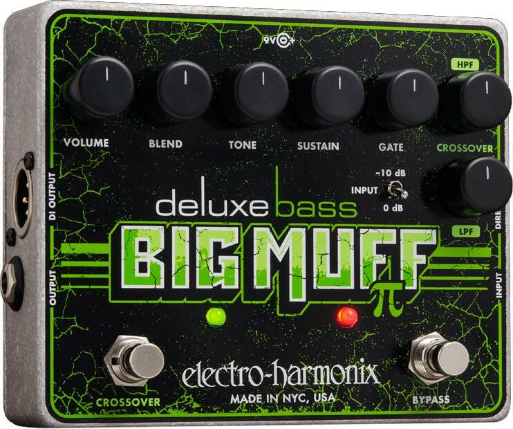 Electro Harmonix Deluxe Bass Big Muff Pi Distorsion Sustainer - Overdrive, distortion, fuzz effect pedal for bass - Main picture