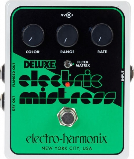 Electro Harmonix Deluxe Electric Mistress Flanger - - Modulation, chorus, flanger, phaser & tremolo effect pedal - Main picture