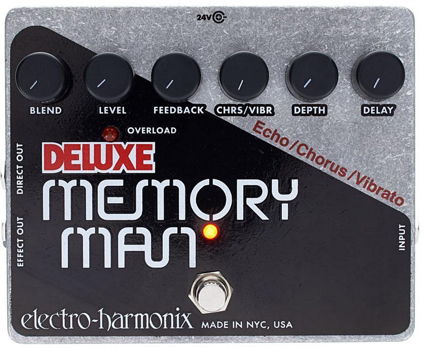 Reverb, delay & echo effect pedal Electro harmonix Deluxe Memory Man