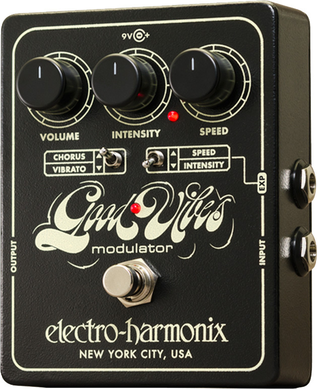 Electro Harmonix Good Vibes - Modulation, chorus, flanger, phaser & tremolo effect pedal - Main picture
