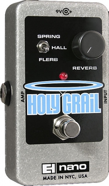 Electro Harmonix Holy Grail Nano Reverb - Reverb, delay & echo effect pedal - Main picture