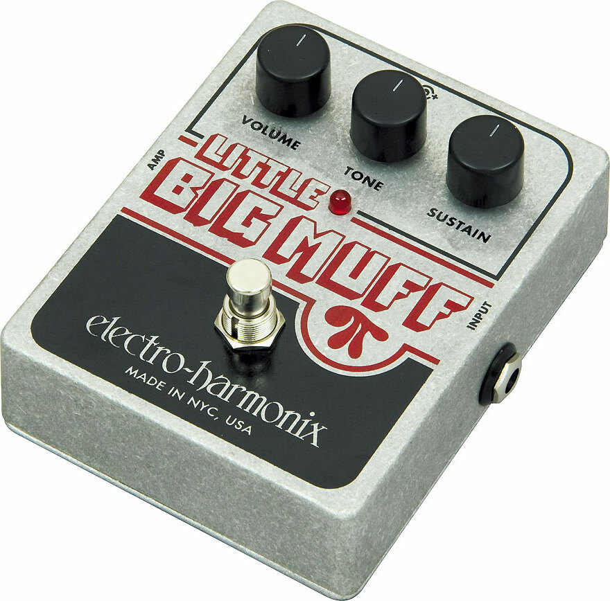 Electro Harmonix Little Big Muff Pi Xo Distorsion Sustainer - Overdrive, distortion & fuzz effect pedal - Main picture