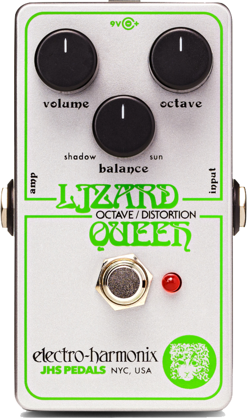 Electro Harmonix Lizard Queen - Overdrive, distortion & fuzz effect pedal - Main picture