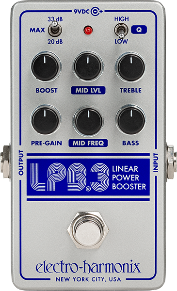 Electro Harmonix Lpb-3 Power Booster - Volume, boost & expression effect pedal - Main picture