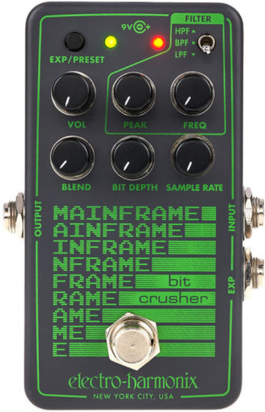 Electro Harmonix Mainframe Bit Crusher - Harmonizer effect pedal - Main picture