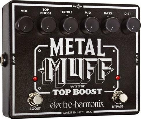 Electro Harmonix Metal Muff Xo Distorsion With Top Boost - Overdrive, distortion & fuzz effect pedal - Main picture