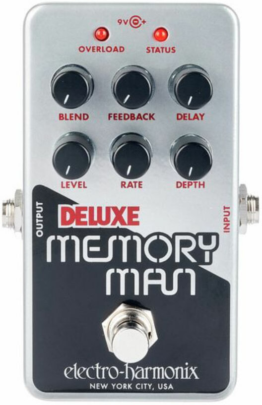 Electro Harmonix Nano Deluxe Memory Man - Reverb, delay & echo effect pedal - Main picture