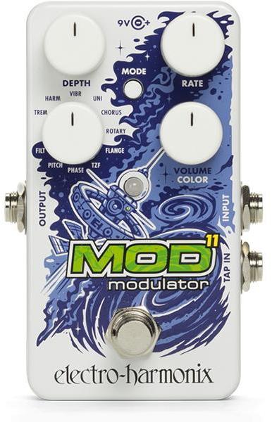 Modulation, chorus, flanger, phaser & tremolo effect pedal Electro harmonix Nano Mod 11 Modulation