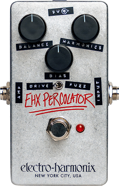 Electro Harmonix Percolator Harmonic Saturator - Overdrive, distortion & fuzz effect pedal - Main picture