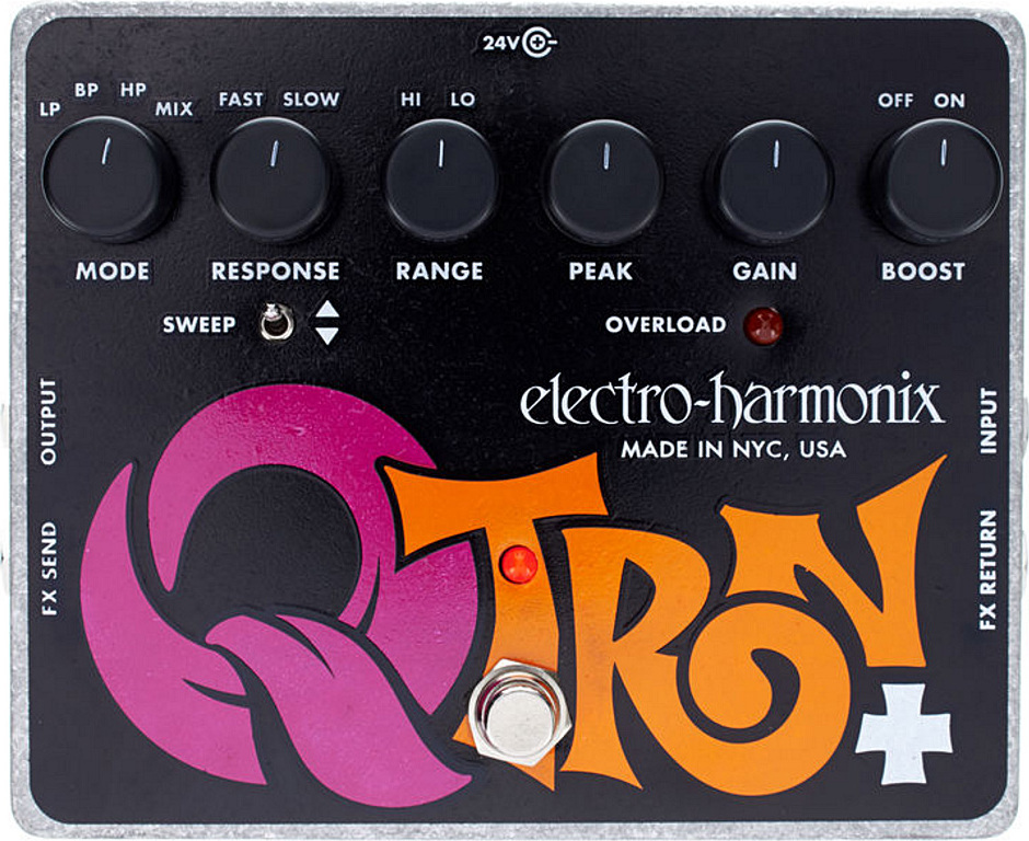 Electro Harmonix Q-tron Plus Envelope Filter With Effects Loop - Wah & filter effect pedal - Main picture