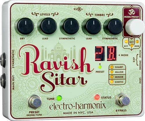 Electro Harmonix Ravish Sitar - Harmonizer effect pedal - Main picture