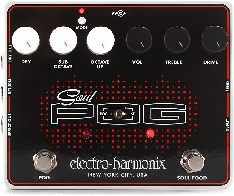 Electro Harmonix Soul Pog Multi Effect Nano Pog + Soul Food - Multieffect for electric guitar - Main picture