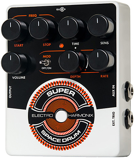 Electro Harmonix Super Space Drum Analog Drum Synthesizer - Harmonizer effect pedal - Main picture