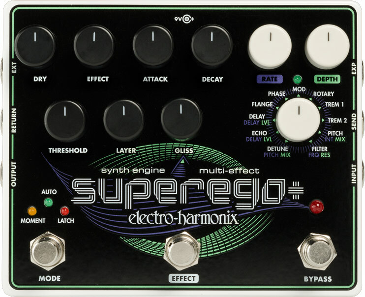 Electro Harmonix Superego Plus - Multieffect for electric guitar - Main picture