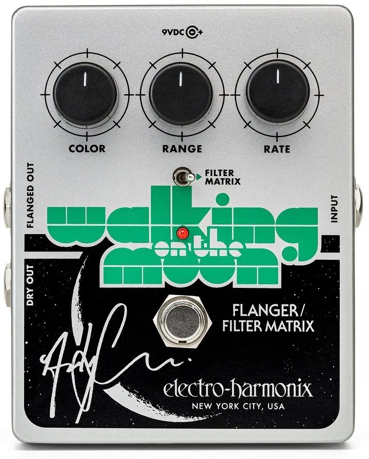 Electro Harmonix Walking On The Moon Flanger - Modulation, chorus, flanger, phaser & tremolo effect pedal - Main picture