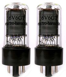Amp tube Electro harmonix 6V6GT Matched Duet