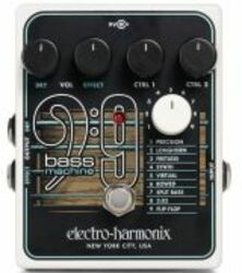 Simulator & modulation effect pedal for bass Electro harmonix BASS 9 BASS SYNTHESIZER