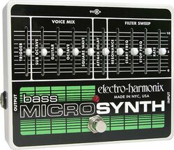 Harmonizer effect pedal for bass Electro harmonix Bass Micro Synth