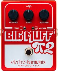 Overdrive, distortion & fuzz effect pedal Electro harmonix Big Muff PI 2 Tone Wicker