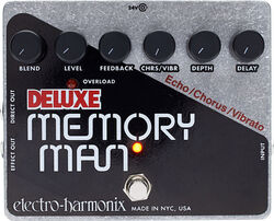 Reverb, delay & echo effect pedal Electro harmonix Deluxe Memory Man