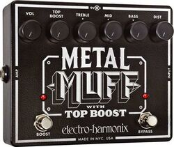Overdrive, distortion & fuzz effect pedal Electro harmonix Metal Muff