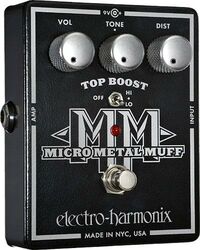 Overdrive, distortion & fuzz effect pedal Electro harmonix Micro Metal Muff