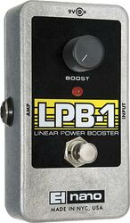Wah & filter effect pedal Electro harmonix Nano LPB-1 Power Booster