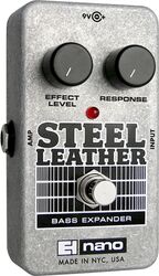 Overdrive, distortion, fuzz effect pedal for bass Electro harmonix Steel Leather