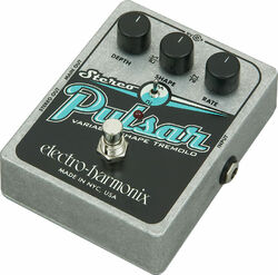 Modulation, chorus, flanger, phaser & tremolo effect pedal Electro harmonix Stereo Pulsar