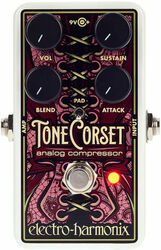 Compressor, sustain & noise gate effect pedal for bass Electro harmonix Tone Corset