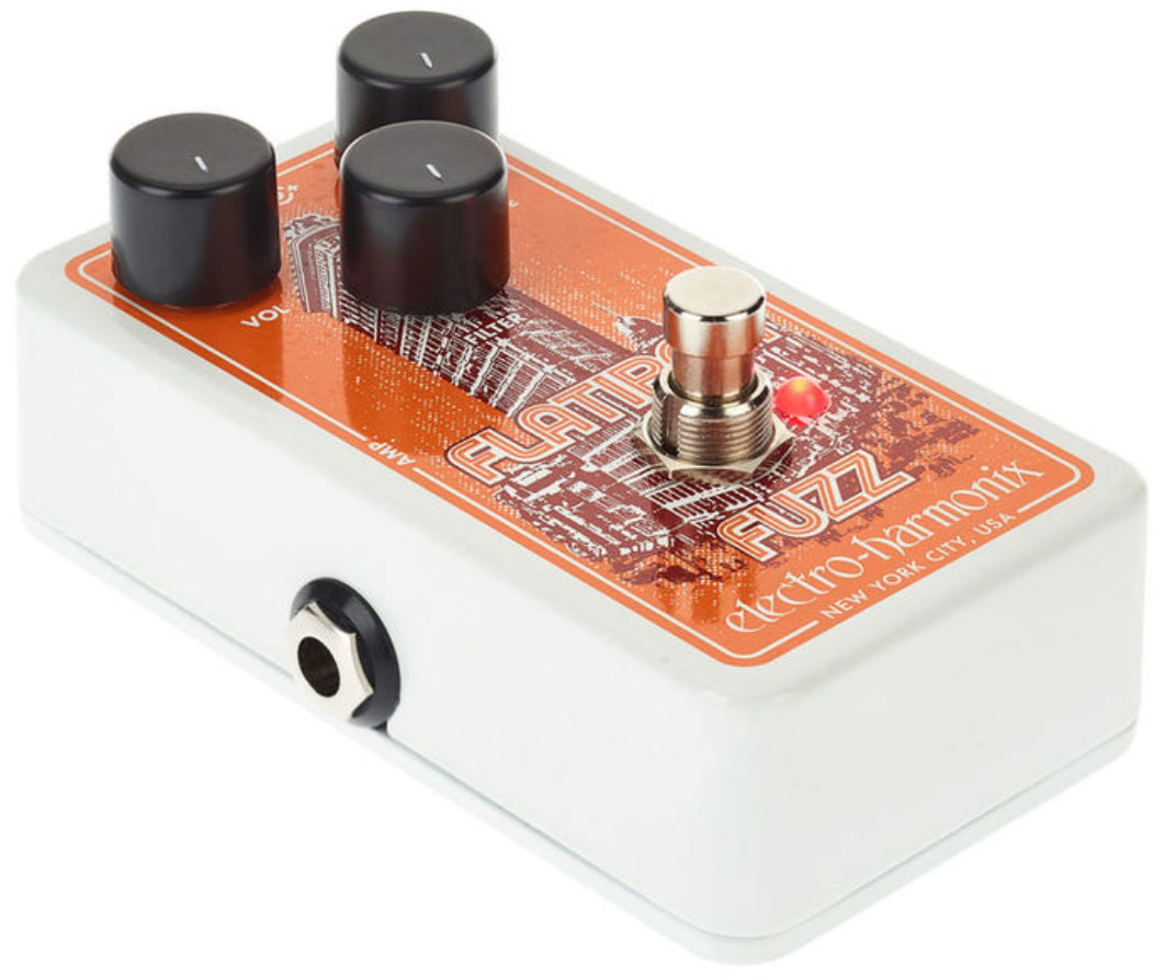 Electro Harmonix Flatiron Fuzz Distortion - Overdrive, distortion & fuzz effect pedal - Variation 2