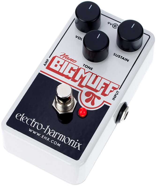 Electro harmonix Nano Big Muff Pi Overdrive, distortion & fuzz effect pedal