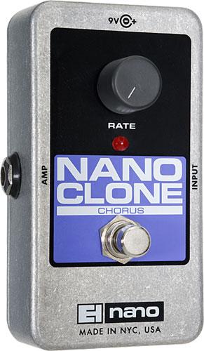 Modulation, chorus, flanger, phaser & tremolo effect pedal Electro harmonix Nano Clone