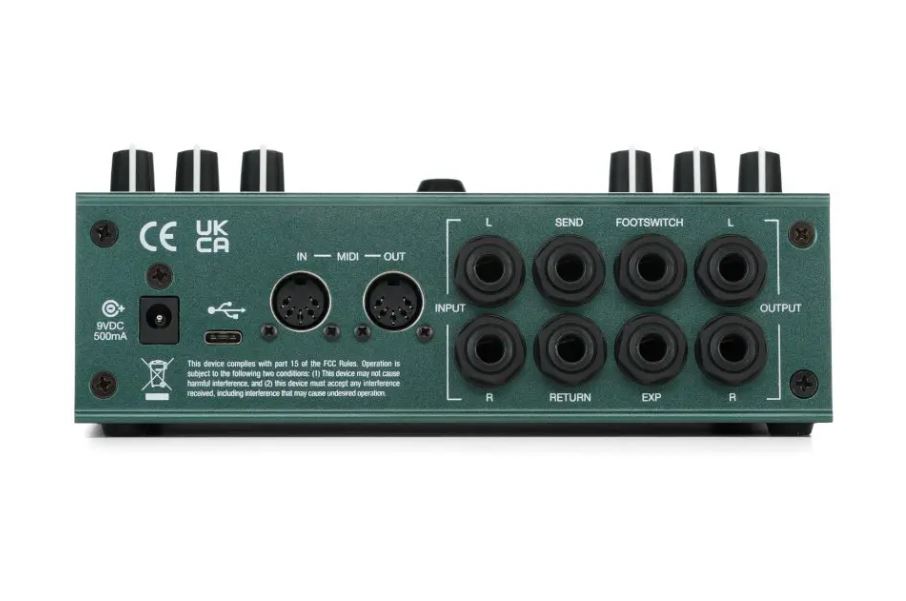 Electro Harmonix Oceans Abyss - Reverb, delay & echo effect pedal - Variation 1