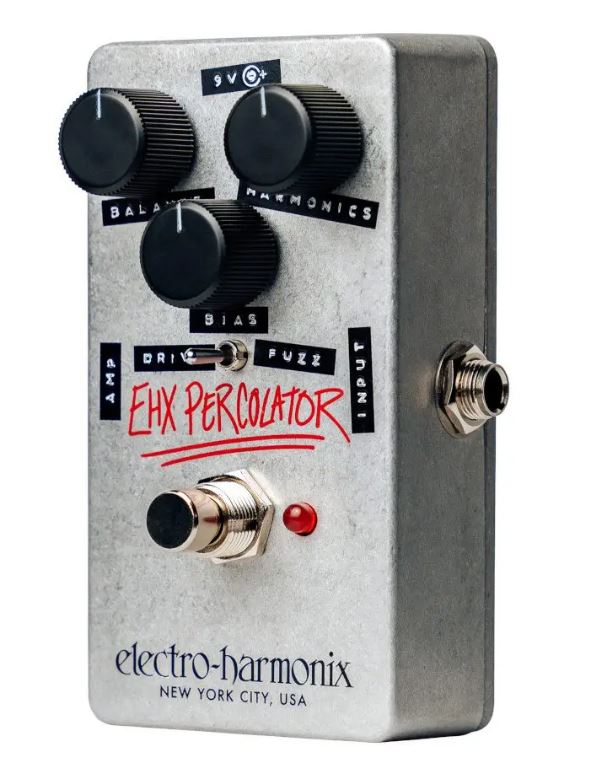 Electro Harmonix Percolator Harmonic Saturator - Overdrive, distortion & fuzz effect pedal - Variation 2