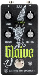 Overdrive, distortion & fuzz effect pedal Electronic audio experiments Glaive Fuzz