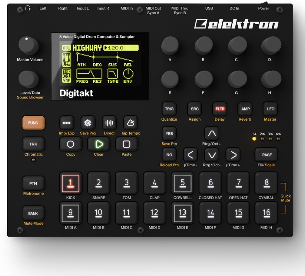 Elektron Digitakt - Sampler - Main picture