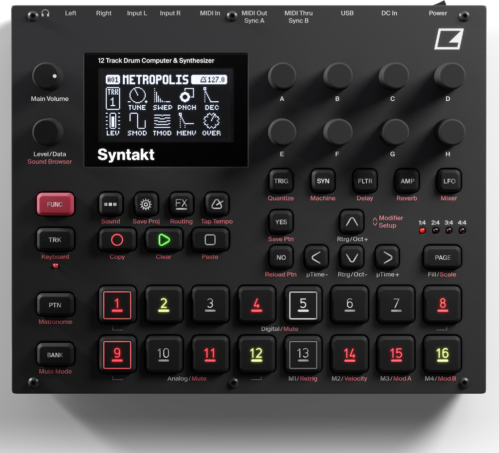 Elektron Syntakt - Sampler - Main picture