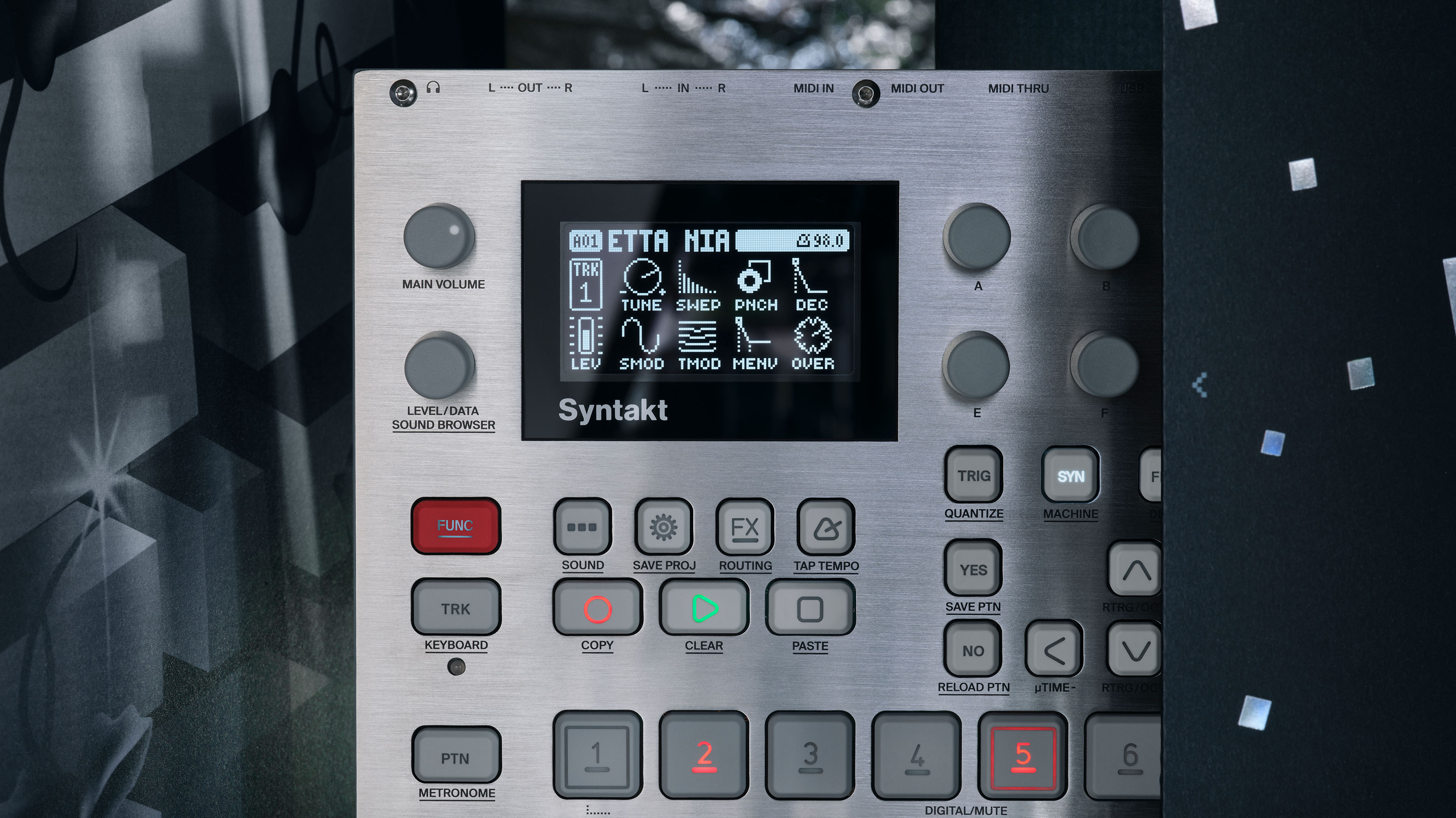 Elektron Syntakt E25 Remix Edition - Sampler - Variation 1