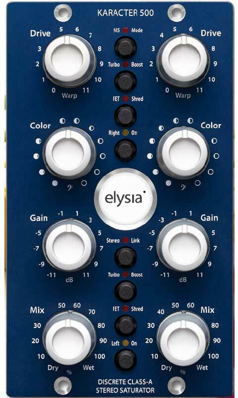 Elysia Karacter 500 - Effects processor - Main picture