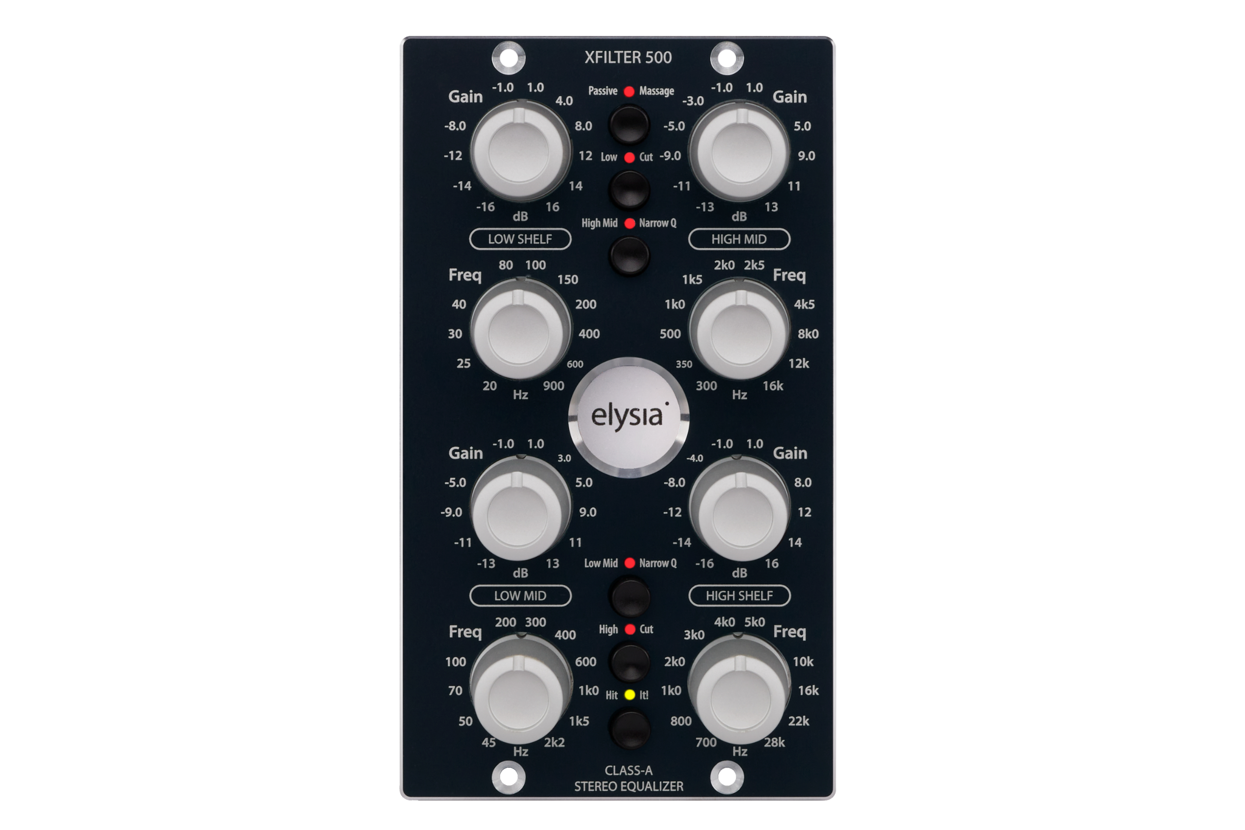 Elysia Xfilter 500 - Equalizer / channel strip - Variation 1