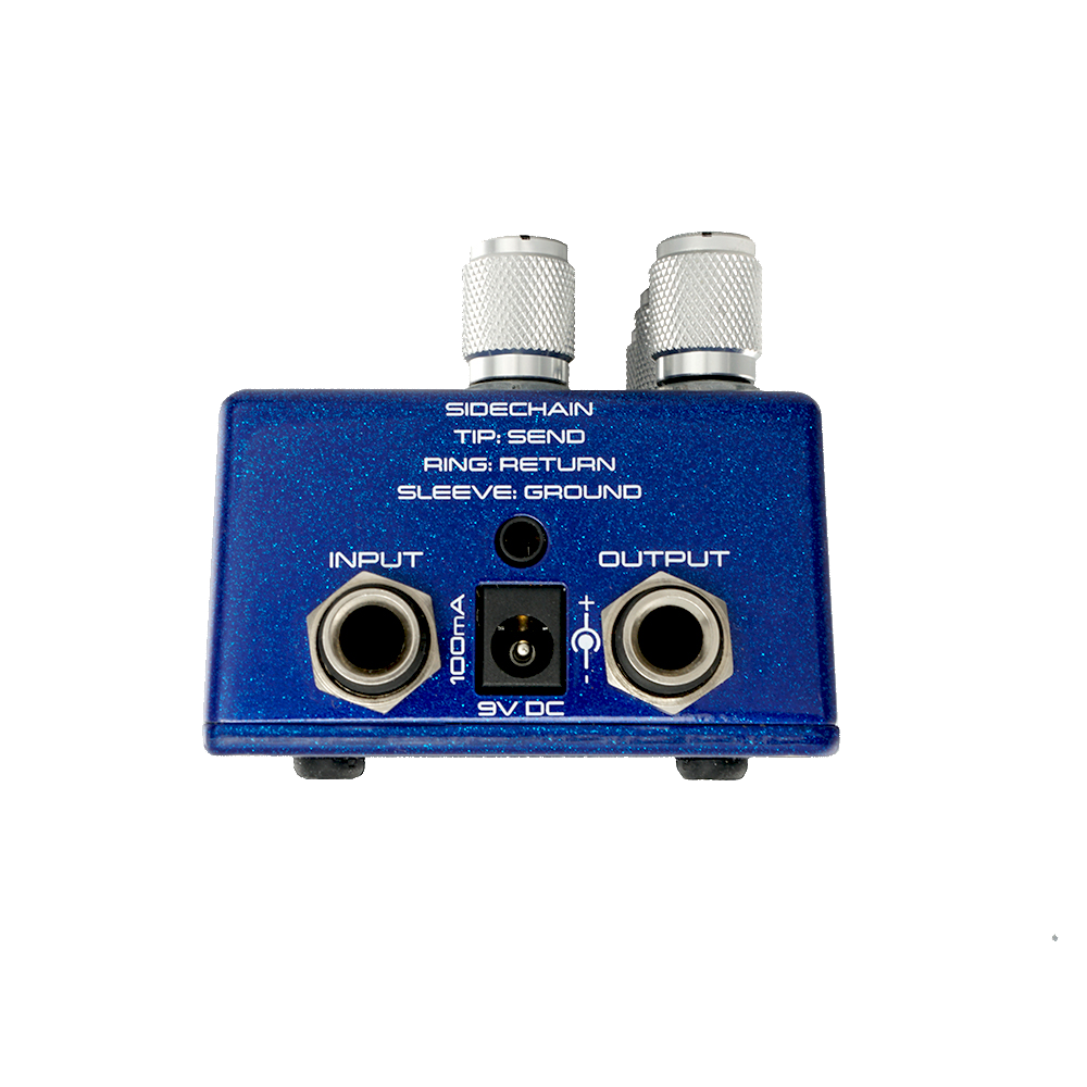 Empress S&d Compressor Bass Blue Sparkle - Compressor, sustain & noise gate effect pedal for bass - Variation 2