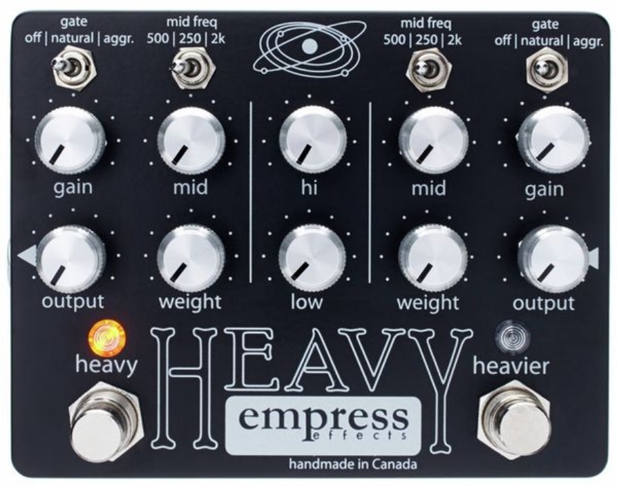 Empress Heavy Distortion - Overdrive, distortion & fuzz effect pedal - Main picture