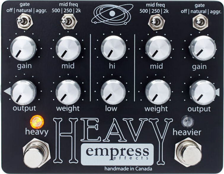 Empress Heavy - Overdrive, distortion & fuzz effect pedal - Main picture