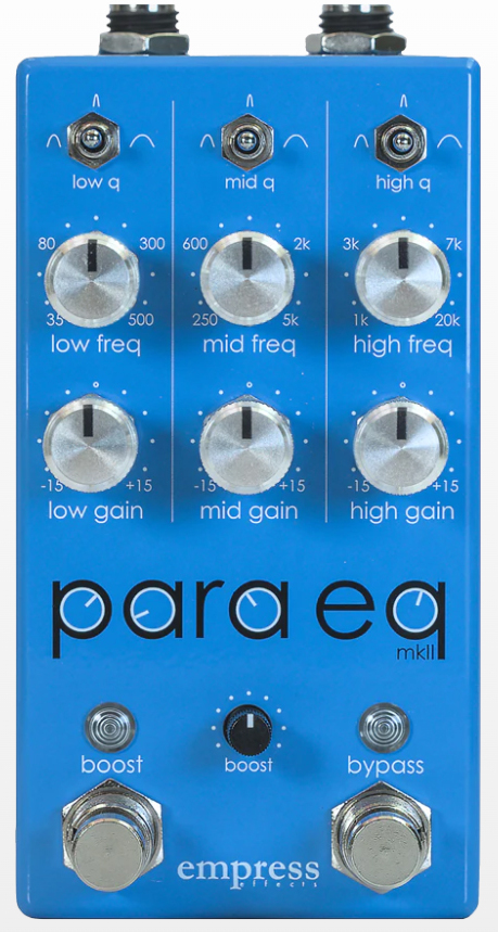 Empress ParaEq MKII Eq & enhancer effect pedal